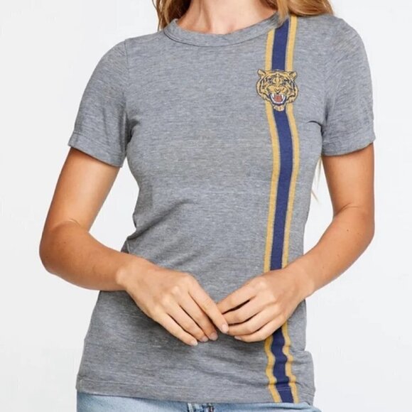 Chaser Wilder College Tiger Graphic Print Tee NWT Size Small - Picture 3 of 11
